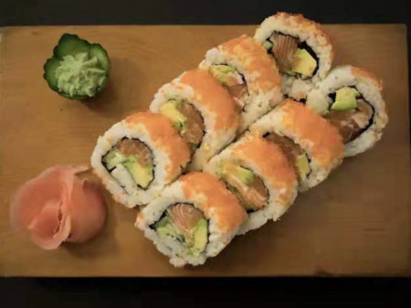 Fresh Salmon Inside Out Roll