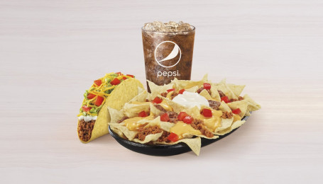 Nachos Bellgrande Combo With Taco Supreme