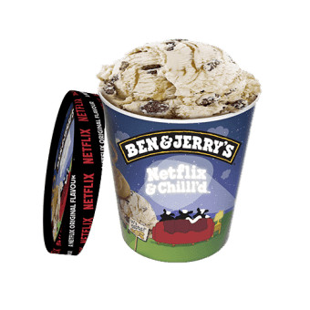 Ben Jerry's Netflix&Chill'd