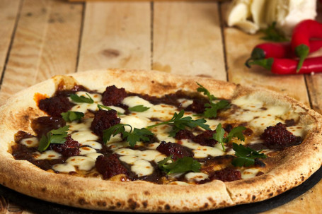 N'duja, Mozzarella Caramelised Red Onion