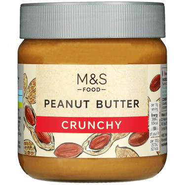 M S Food Knusprige Erdnussbutter