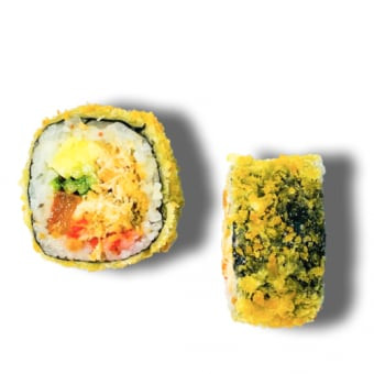 Tempura Gebratener Lachs Roll