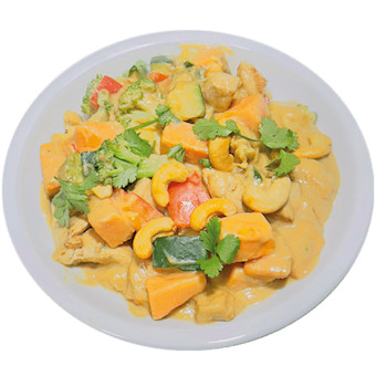 Peanut Süßkartoffelcurry