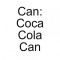 Can: Coca Cola Can
