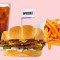 Burger-Kombination Im „Impossible Beast“-Stil