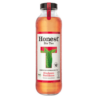 Honest Bio Tee Himbeer Basilikum