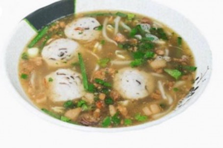 Taiwanese Mushroom And Meatball Soup
