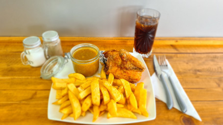 Chicken Breast, Chips And Side