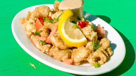 A3. Golden Fried Calamari