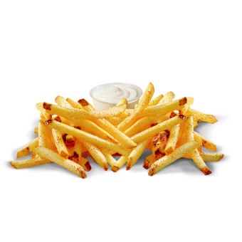 Cajun Fries Mit Sour Cream