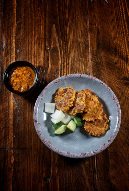 Vegan Chargrilled Satay Patties