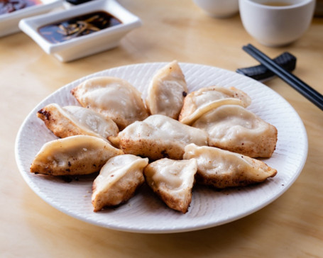 Fried Chicken And Prawn Dumplings