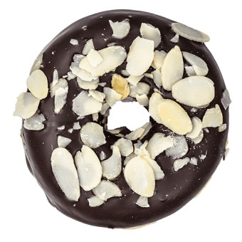 Almond Choc Donut