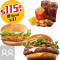 Burger Lovers Combo Für 2 Zì Xuǎn Bǎo Èr Rén Cān