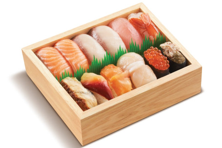 Tè Xuǎn Shòu Sī Shèng C Gòng12Jiàn Spezielles Sushi-Set C Insgesamt 12 Stück