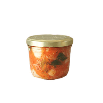 Hausgemachter Chinakohl-Kohlrabi-Kimchi