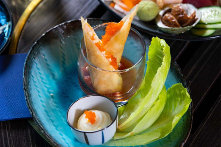 Crab Meat Spring Roll Wrap