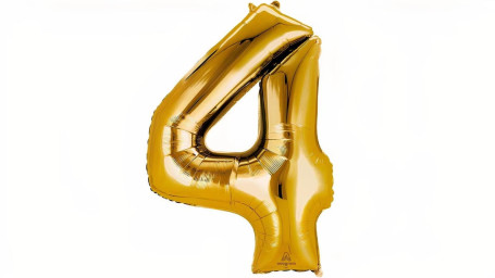 36 '' Goldzahl (4) Ballon