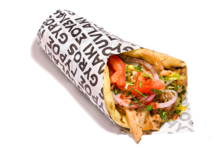 Light Chicken Gyros Wrap