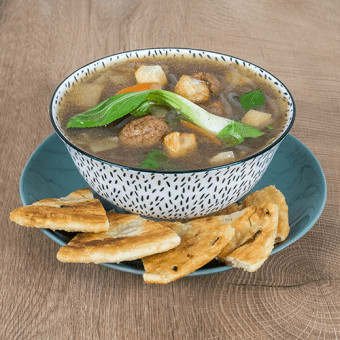 Huitsai Suppe Nach Mongolischer Art