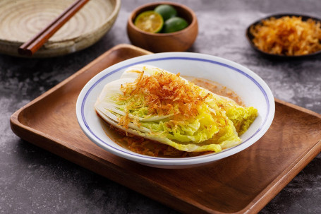 Xiā Tāng Wá Wá Cài Baby Cabbage In Prawn Soup