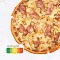 Pizza-Bbq-Hähnchen-Speck