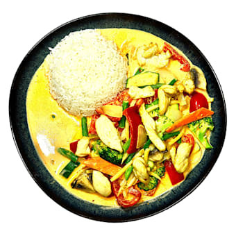 Thai-Curry Mit Hühnerfleisch