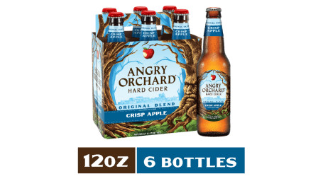 Angry Orchard Hard Cider Crisp Apple Pack Of 6