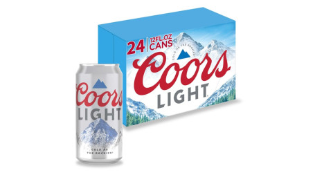 Coors Light Can 24Ct 12Oz