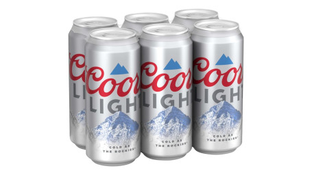 Coors Light Can 6Ct 16Oz
