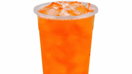 Peach Crystal Boba Tea