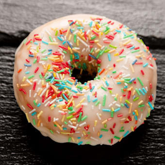 Donut Bunte Streusel