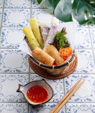 Sān Sè Chūn Juǎn Lán Spring Roll Combo