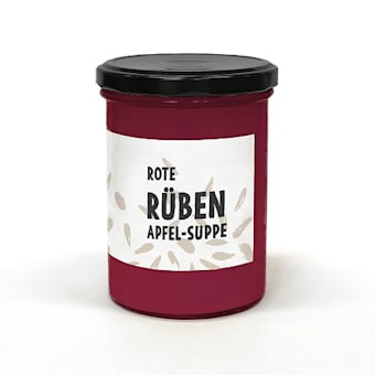 Rote Rübe-Apfel-Suppe