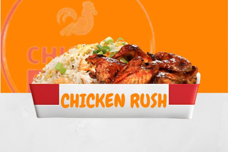 5X Peri Peri Wings Rice Box