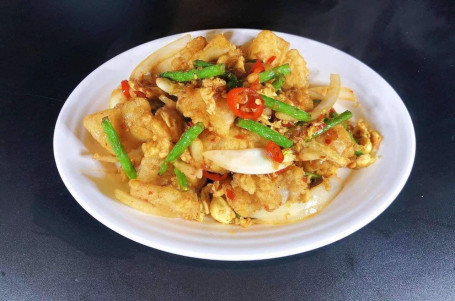 Spicy Sambar Squid (Mild) Sān Bā Xiān Yóu