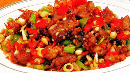 Xiǎo Chǎo Chāi Gǔ Ròu Stir Fried Pork In Bone With Pepper