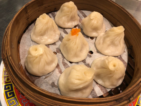 Supreme Crabmeat Xiao Long Bao 8 Pcs Xiè Fěn Xiǎo Lóng Bāo Dà 8 Zhǐ