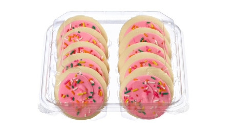 Frosted Sugar Cookies, 10Pk