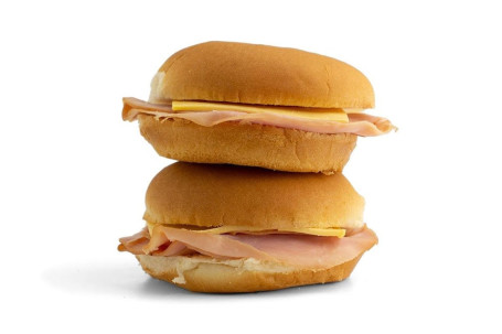 Doppelschinken-Sandwich