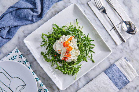 Avocado Salad With Rocket Leaves Xiān Xiā Niú Yóu Guǒ Shā Lǜ