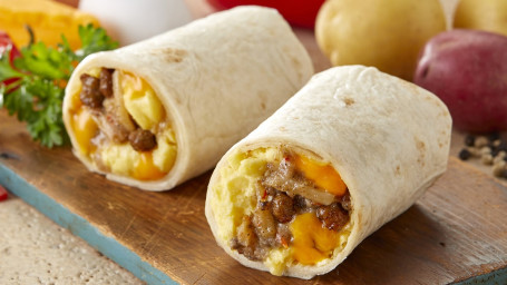 Deli Express Hot To Go Sausage Egg Cheese Burrito