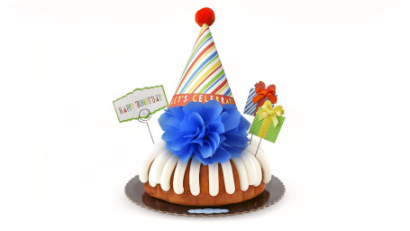 Happy Bundt’day 10 Zoll Dekorierter Bundt-Kuchen