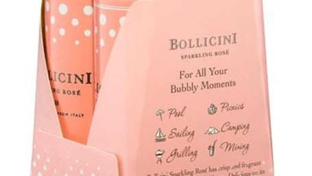 Bollicini Sparkling Rose 4 C