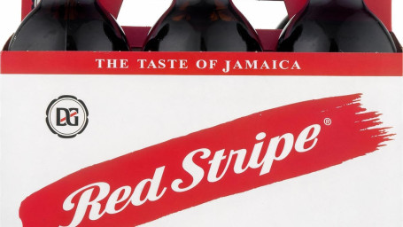 Red Stripe Jamaican Style Lager Beer Bottles 6 Ct