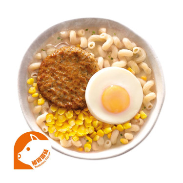 Sausage N' Egg Twisty Pasta Tonkotsu Flavour Zhū Liǔ Dàn Niǔ Niǔ Fěn Zhū Gǔ Tāng Wèi