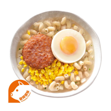 Ham N' Egg Twisty Pasta Tonkotsu Flavour Huǒ Tuǐ Bā Dàn Niǔ Niǔ Fěn Zhū Gǔ Tāng Wèi