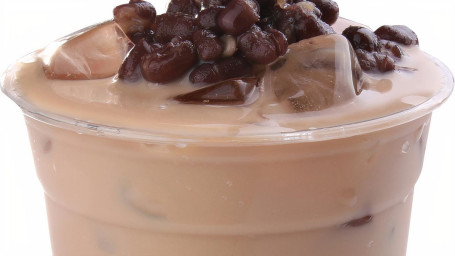 Milk Tea With Red Bean/Hóng Dòu Nǎi Chá