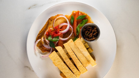 Fried Fish With Fried Yam