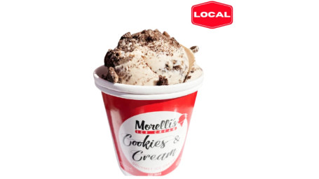 Morelli's Cookies Cream Ice Cream (1 Pt)